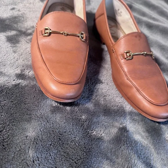 Sam Edelman Loraine Bit Loafers Size 9 French Sand Leather - Picture 7 of 7